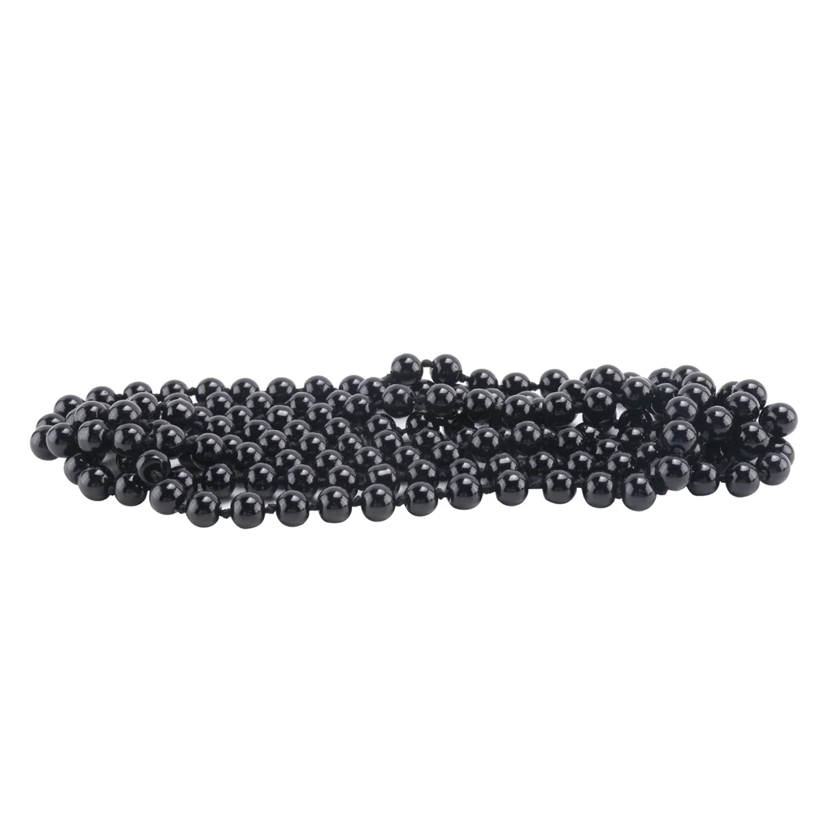 

ABQR Fashion Faux Pearl Long Sweater Chain Necklace--black