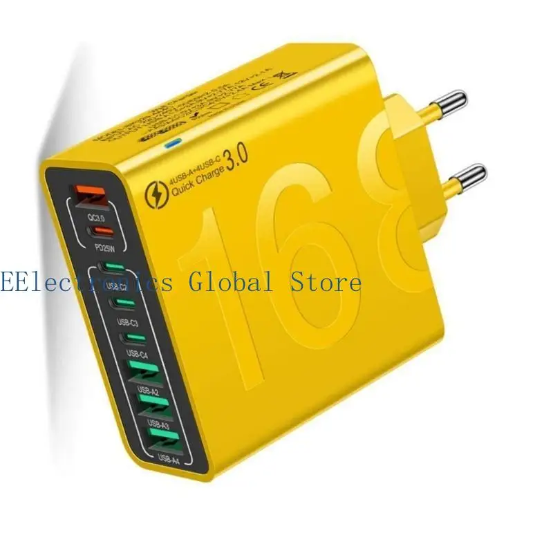 462B USB 150W Muti 8 Port Wall Quick Charging 8 Port Simultaneous Fast