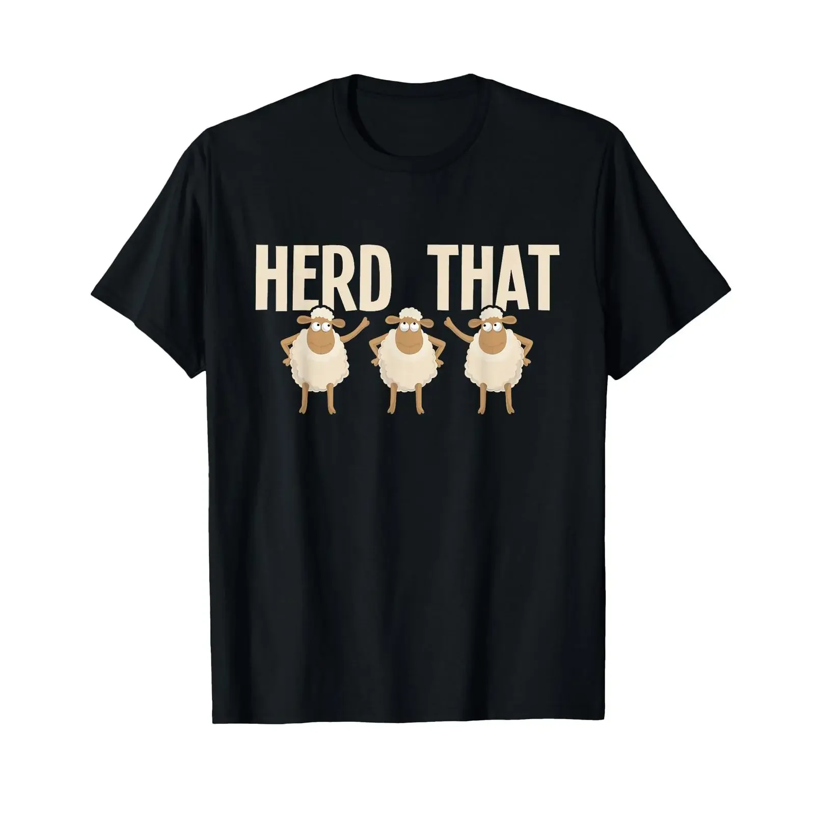 Herd That Sheep Whisperer Herder Farmer Homestead T Shirt vintage Washed Soft Unisex Casual Top For Everyday Wear Comfortable