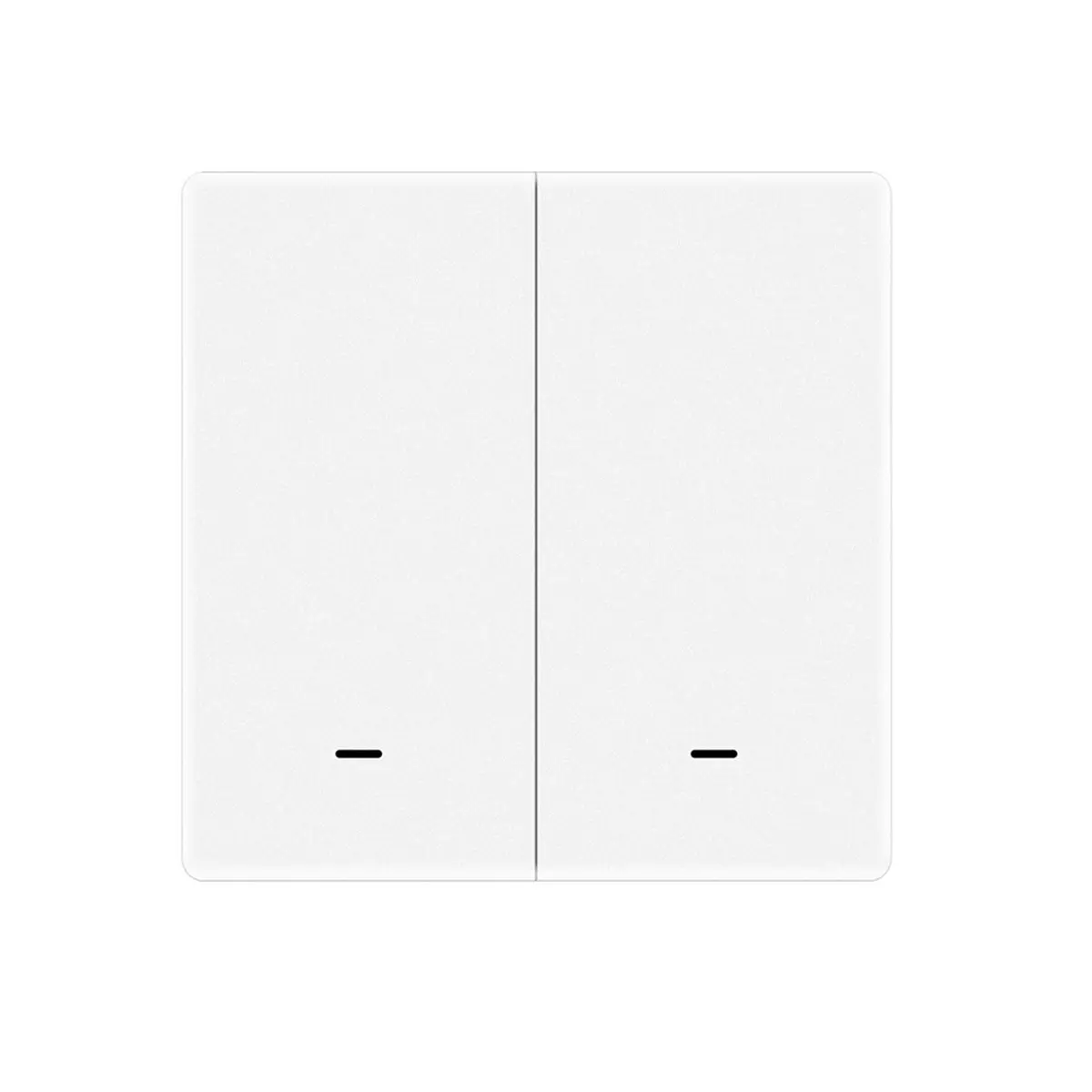 A33T-2X Tuya Matter Wifi Smart Switch EU Version Button Light Switch Work With Alexa/For Google Home/ Home/Smartthings B