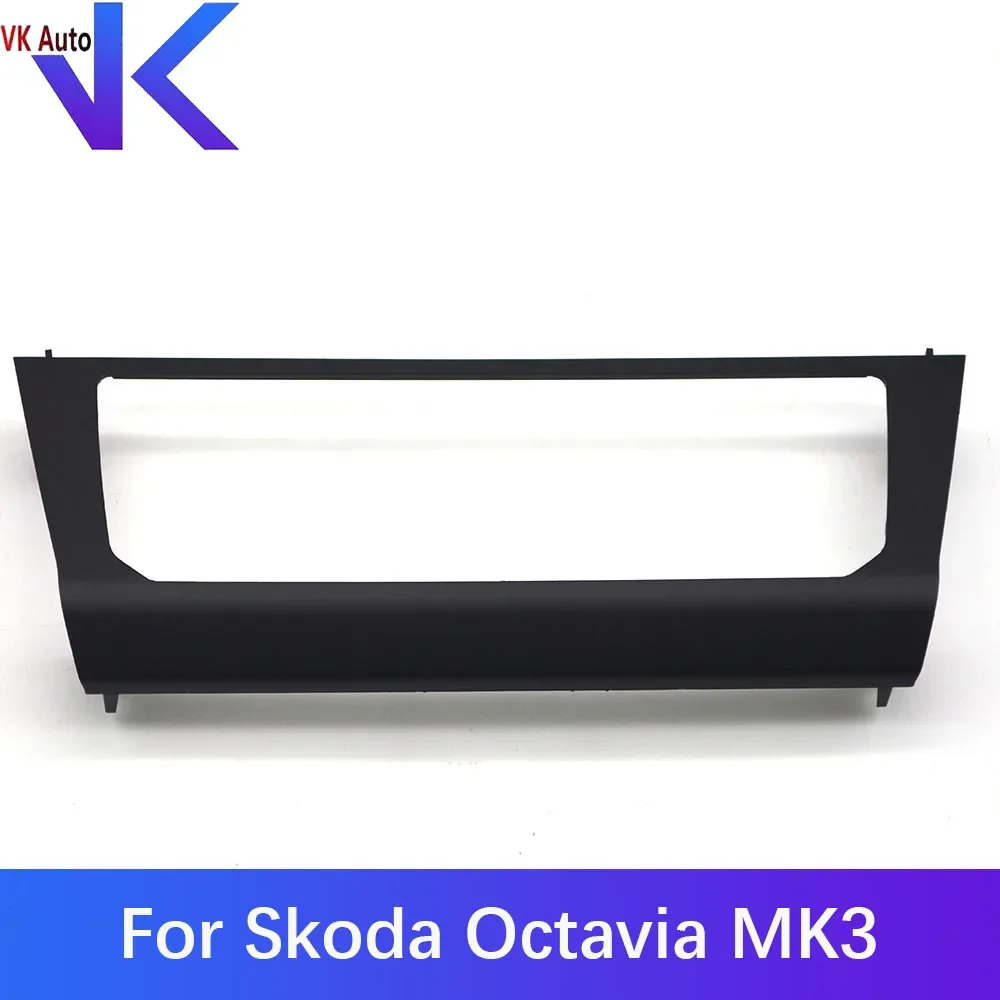 For Golf MK7 MK7.5 For Skoda Octavia MK3 LED touch screen air conditioning panel frame