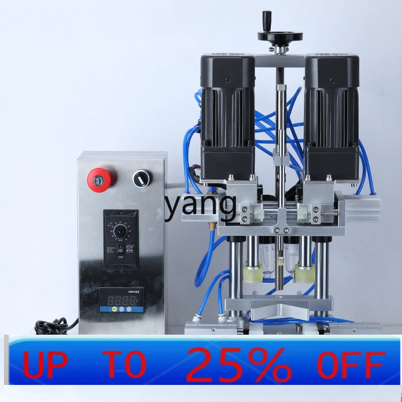 

CXX Desktop Electric Fully Automatic Capper Glass Chili Sauce Bottle Plastic Water Bottle Medicine Bottle Machine