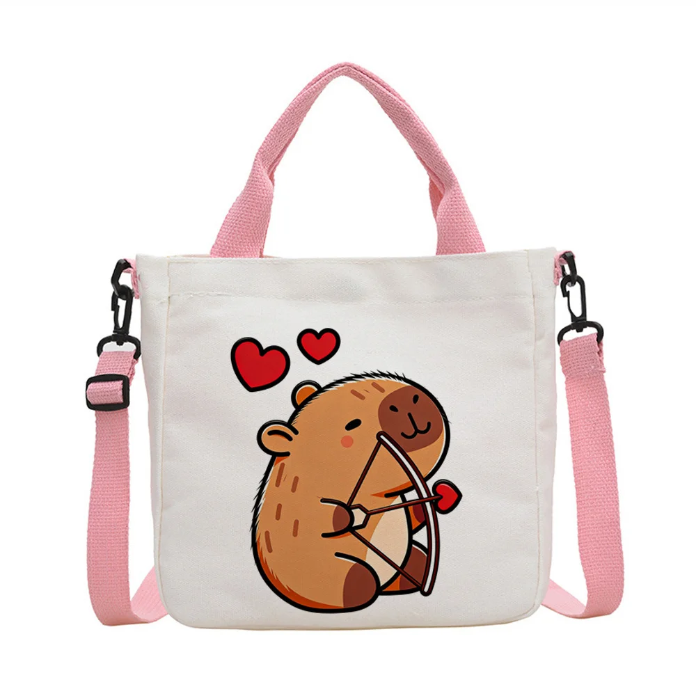 Capybara tote bag torba na zakupy personnalisable grocery einkaufstasche woman