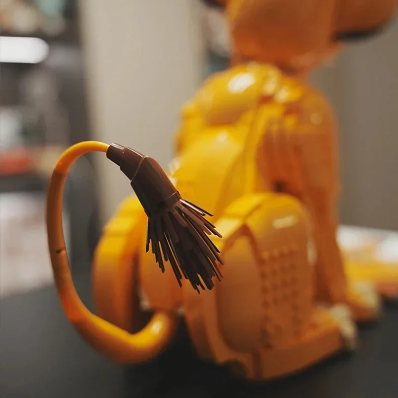 مجموعة مكعبات بناء جديدة لعام 2026 مكونة من 1445 قطعة، طراز 43247، نموذج الملك الأسد، ألعاب شخصيات حيوانية للأطفال والكبار، هدايا أعياد الميلاد والكريسماس