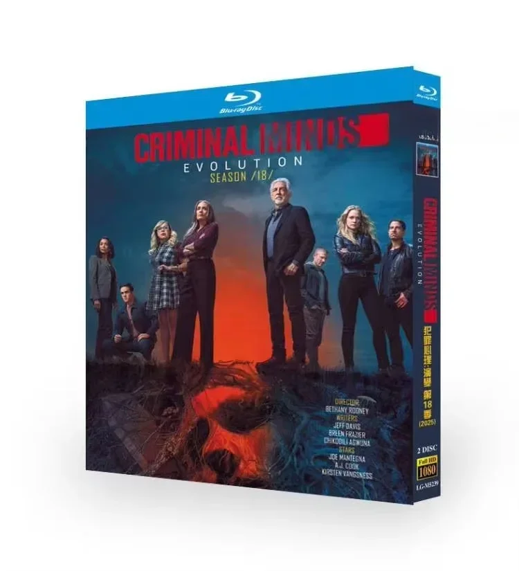 Criminal Minds: Evolution Season 18 (2025) 2-Disc 1080P All RegionPlay Seal Box
