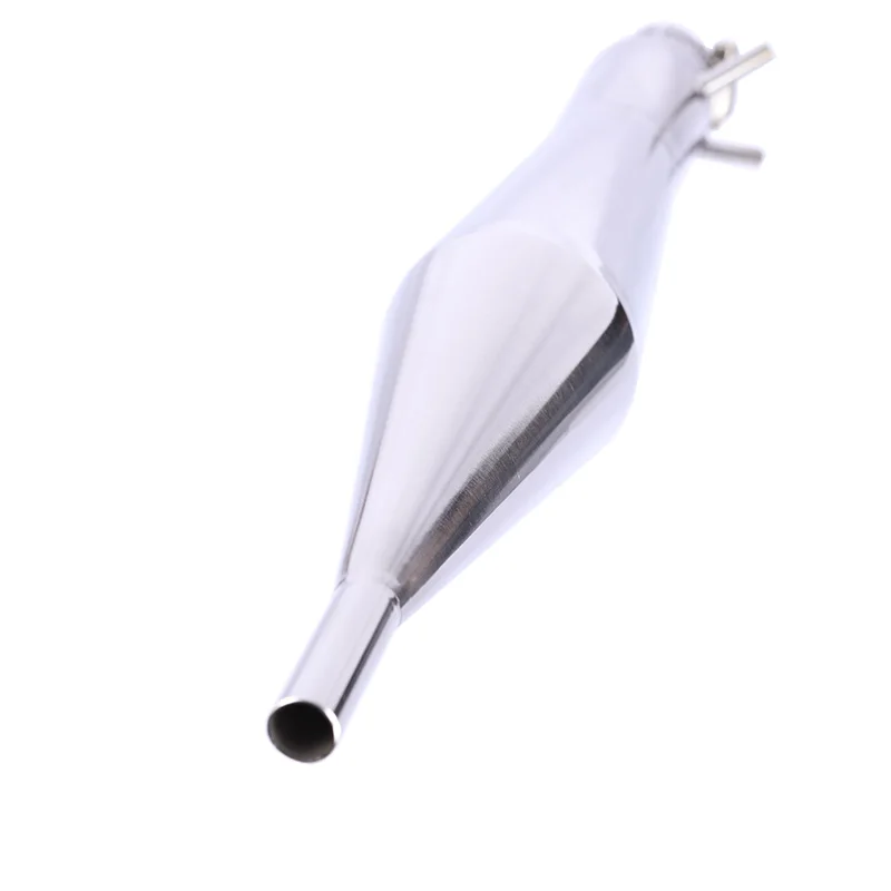 Tuyau silencieux de moteur marin en acier inoxydable L360mm pour moteur marin à gaz Zenoah 26CC pour bateau Rc