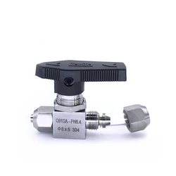 Qucik Twist  6 8 10 12mm OD PU Tube Air Hose Straight Ball Valve 316 304 Stainless Stel Water Gas Fuel Oil  Panel Install