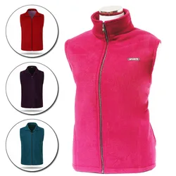 Casual jacket Women's Vest Polar Fleece Jacket Middle-Aged And Elderly Sleeveless Jacket Ladies Fashion Zipper Casual Waistcoat