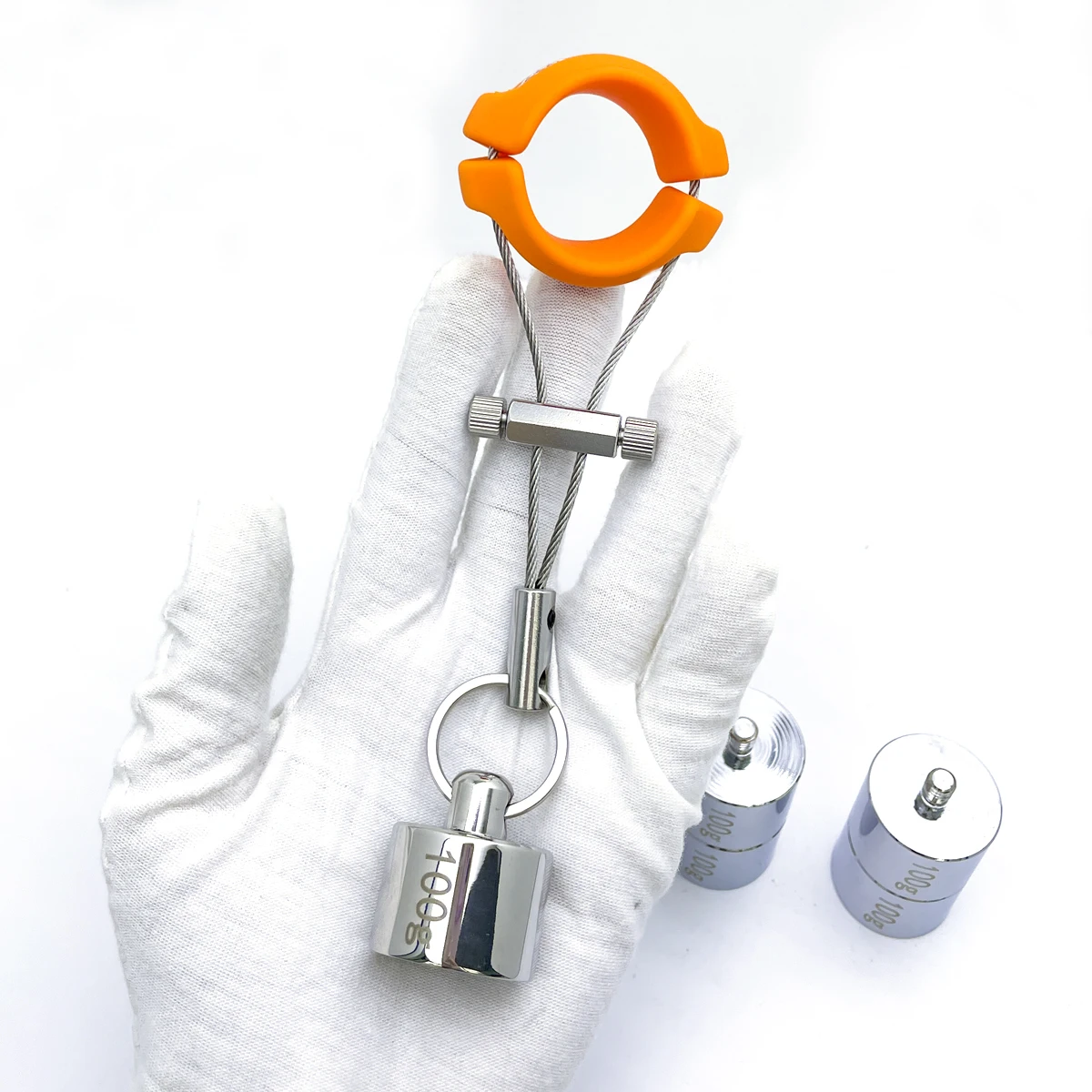 Male Penis Ring Weights,Dick Weight Trainers,Adjustable Weights,Glans Testicle Dumbbells,Adult Toy Sex,Masturbation Devices - view 5