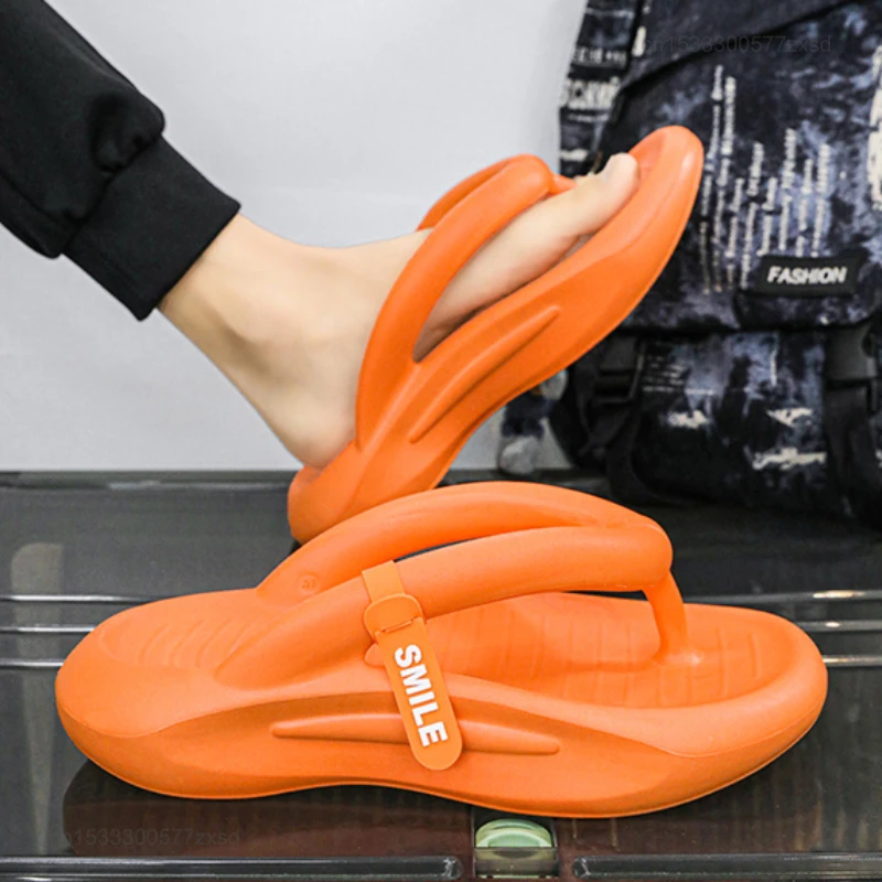 Xiaomi Slippers Platform Flip Flops Bathroom Home Slippers Women EVA Slides Sandals Non-slip Slides Thick Men and Women Slippers