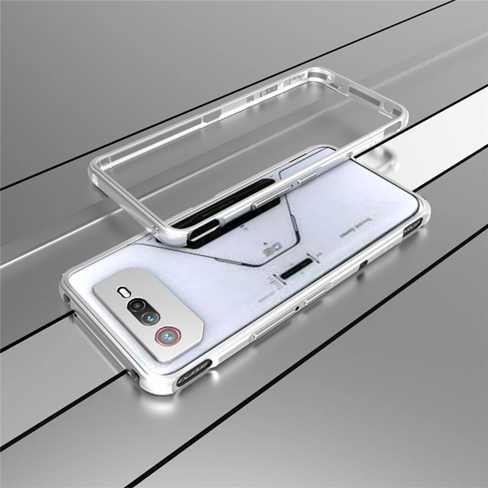 Phone Case for ROG Phone 8 Pro/8 Scratch-proof Protective Case Metal Frame Phone Accessories