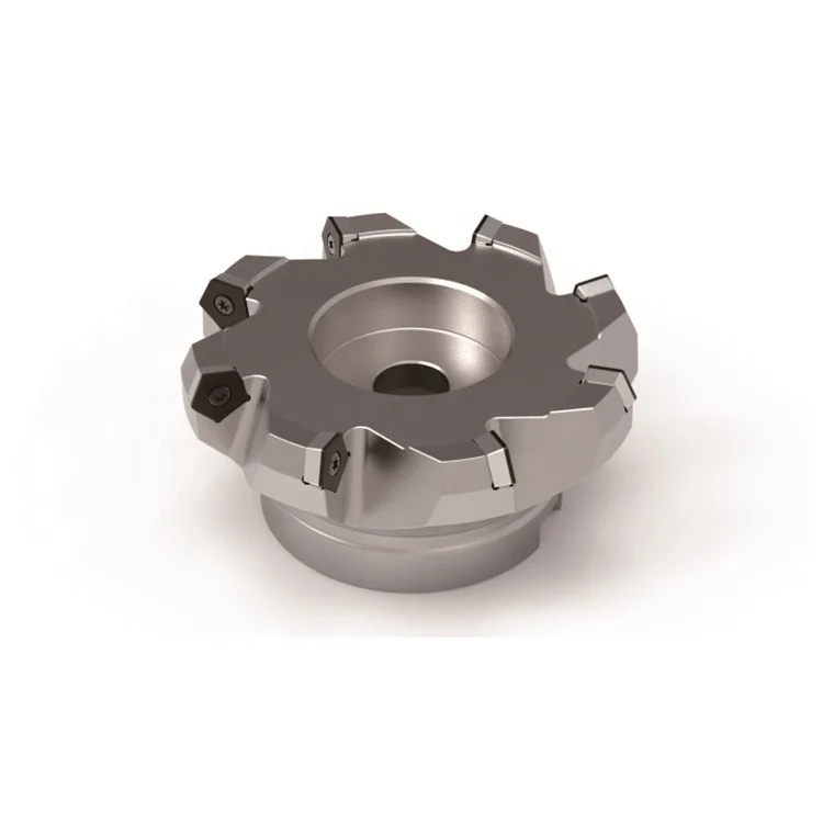 65 DEGREE Face Milling Cutter With PCGW080408 Indexable Milling Insert Suitable for K S Processing