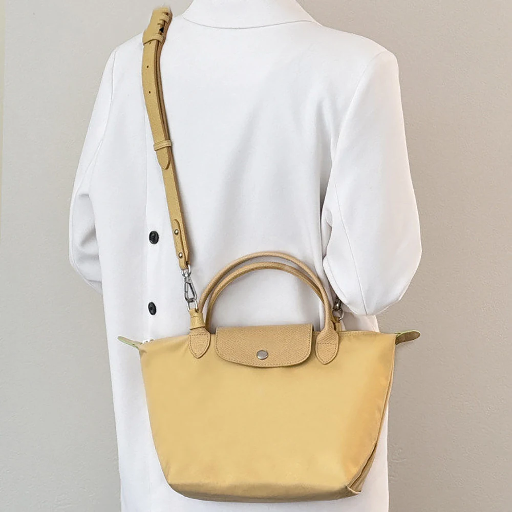Cowhide Leather Bag Strap For Longchamp S Durable Fashion Without Punching Modification Bag Accessories 2026 NEW COLOR