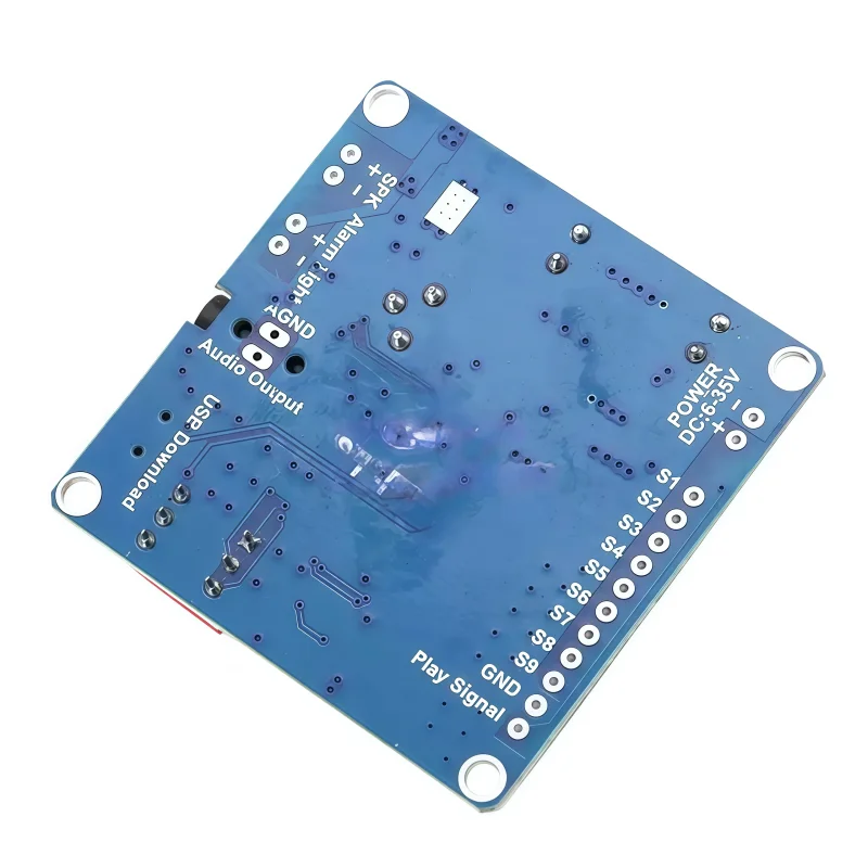 12V 24V 10W 20W Voice MP3 Player Module One-to-One Trigger Custom Audio 32M Storage F20L