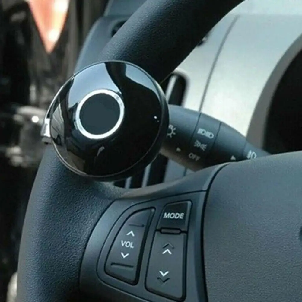 Car Steering Wheel Power Handle Ball Hand Control Handle Helper Car Grip Spinner Turning Grip Knob with Logo