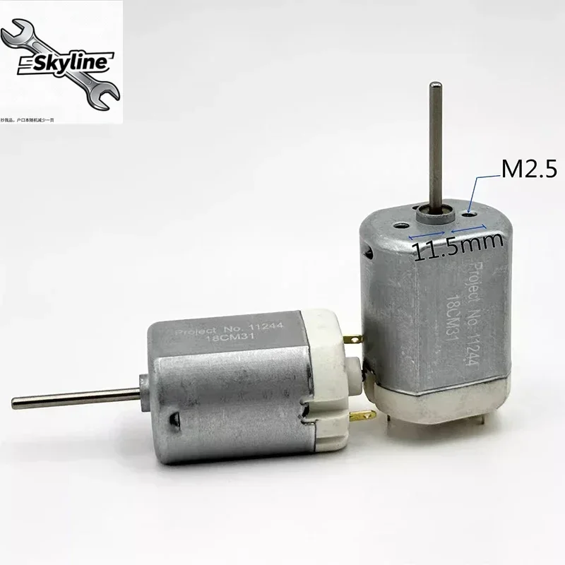 Micro 280 Motor DC 12V 24V Carbon Brush Motor for DIY RC Models High Torque Miniature Servo Motor