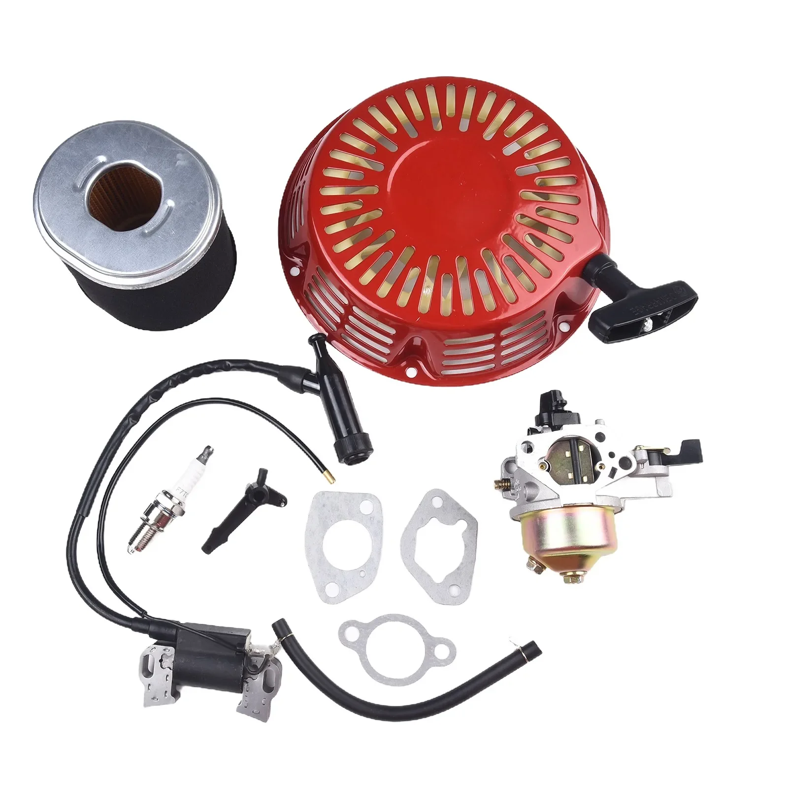 

Practical Useful Brand New Service Kit Carburetor Kit Recoil Ignition Coil Accessories With Gaskets Replacement