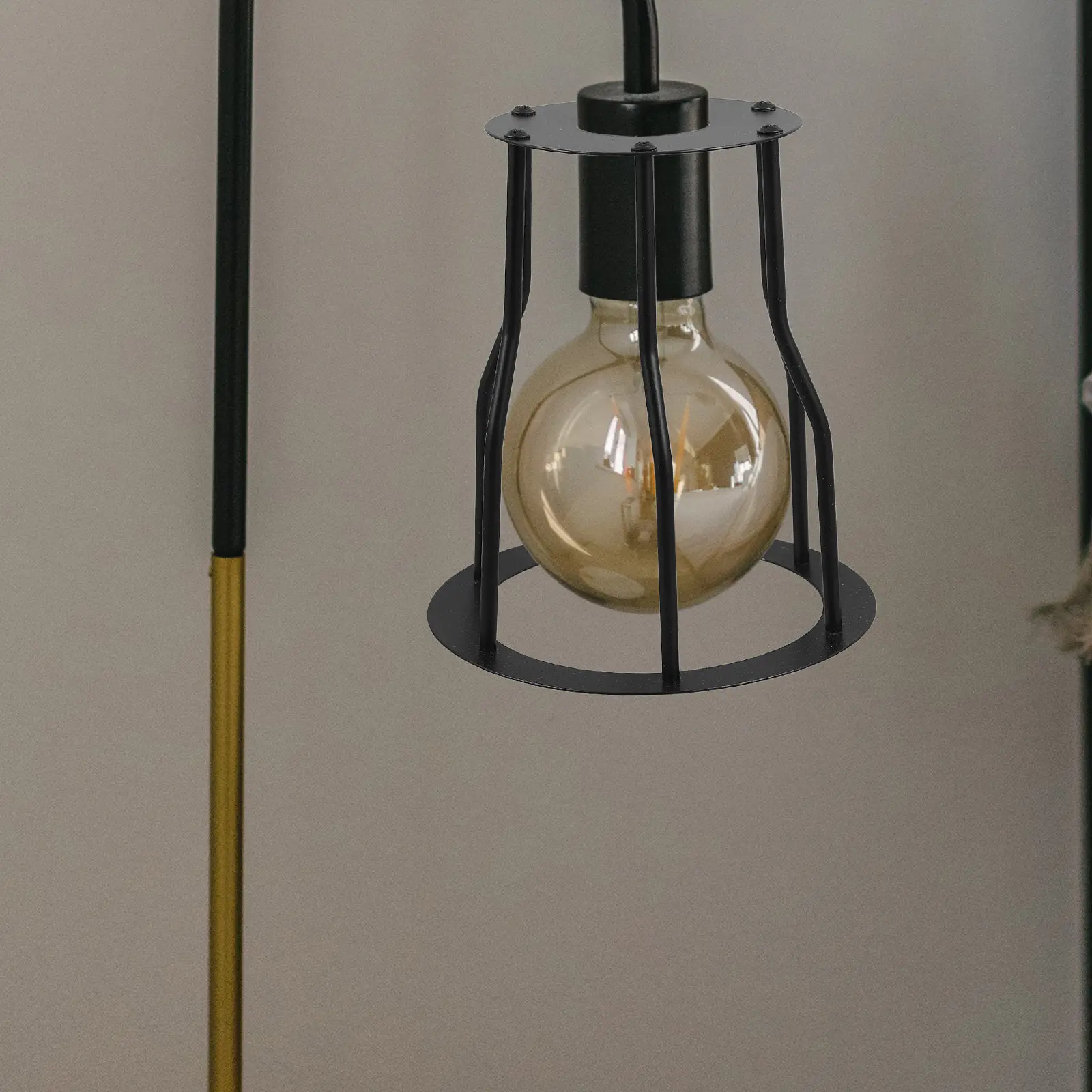 

Retro Bird Cage Lamp Shade Iron Hanging Light Cover For Home Bar Restaurant Decorative Pendant Ceiling Lighting Metal