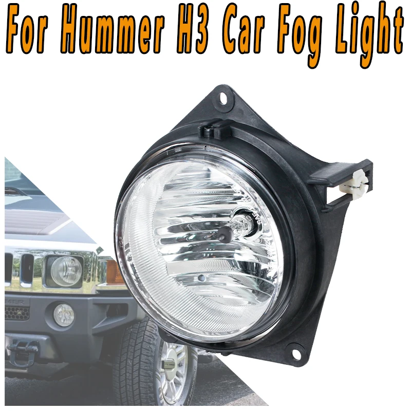 GM523-B100L GM523-B100R For Hummer H3 Front Car Bumper Light Fog Light Daytime Running Light Driving Light Signal Light Assembly