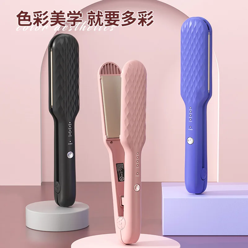 110-240V Straight Roll Dual-purpose Hair Straightener Multi-function Does Not Hurt The Hair Negative Ion Straight Plate Clip