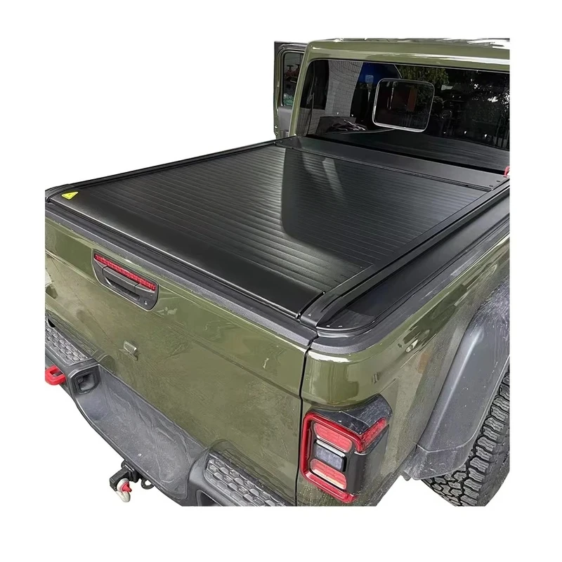 New Style Electric Hard Retractable Roller Shutter Tonneau Cover for Pickup Truck Bed