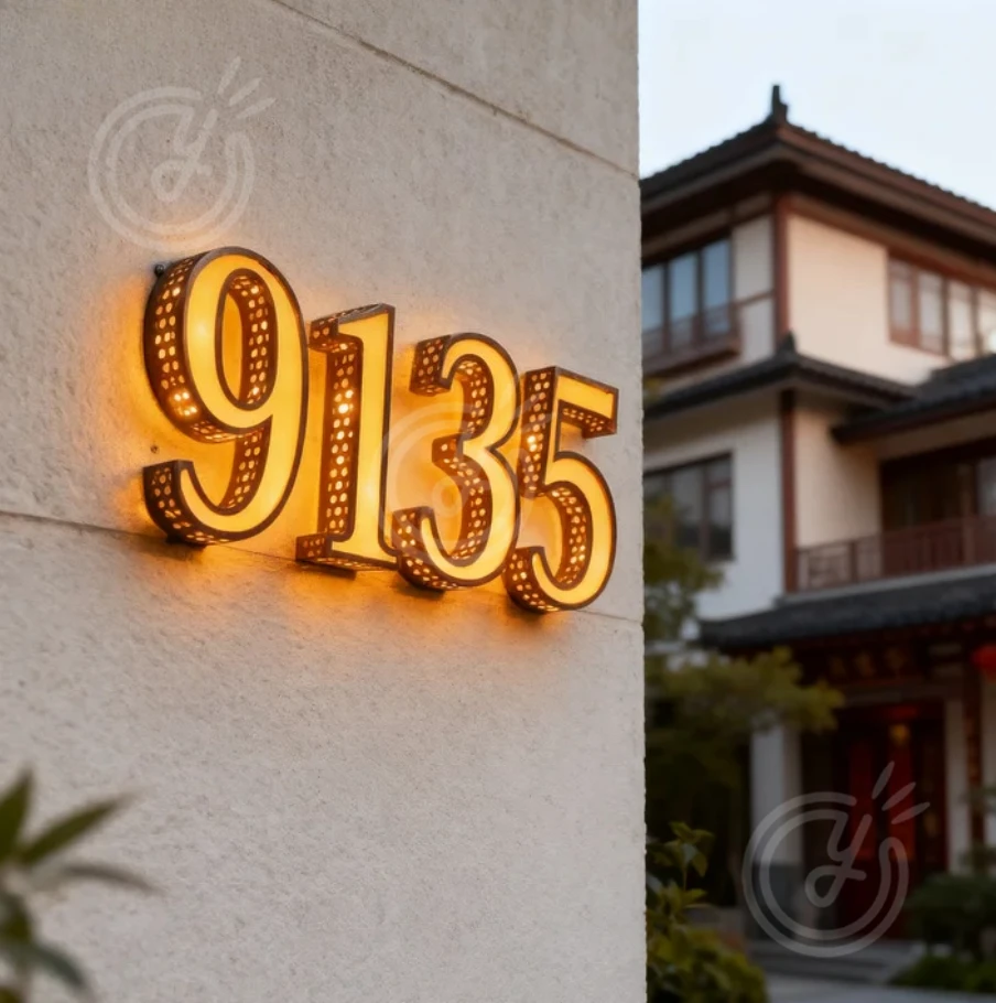 

Логотип бренда Бизнес-вывеска Светодиодные пользовательские буквы Домашние металлические роскошные настенные неоновые вывески Вывеска Рекламный магазин Вывеска Свет за 3d