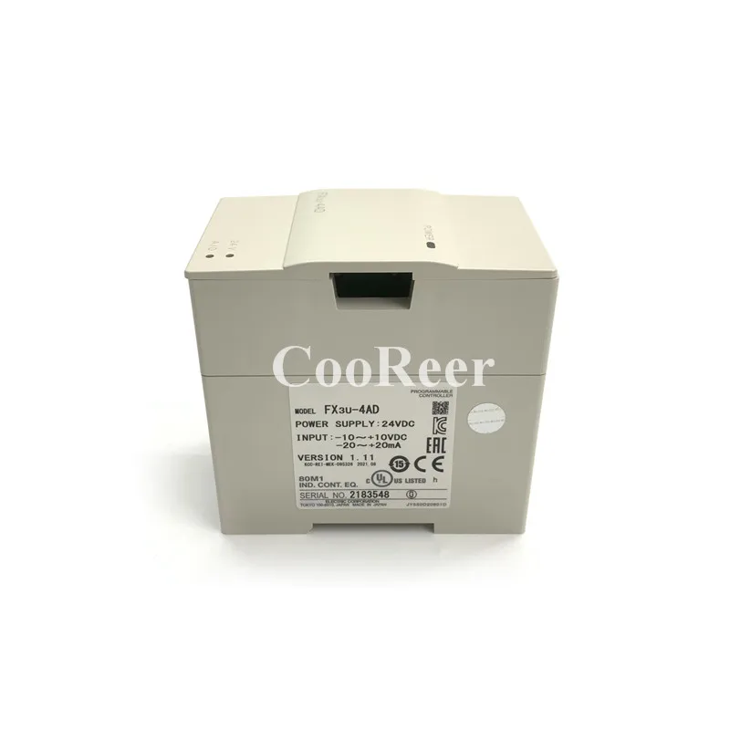 FX3U Series PLC Module FX3U-4AD FX3U-4DA FX3U-1PG New