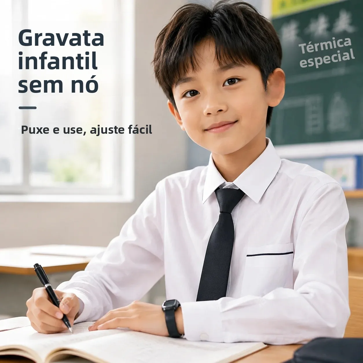 gravata-curta-infantil-para-meninos-acessorio-especial-sem-no-para-uniforme-escolar-cor-pura-versatil-para-pequenos-cavalh