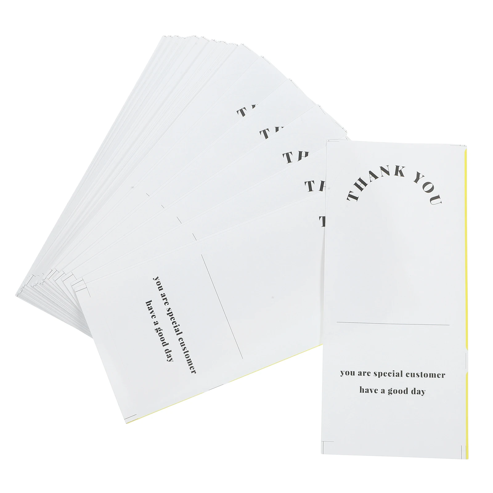 

50 Pcs Thank You Stickers Sealing Labels Small Business Decor Gift Packing Craftsmanship Self Adhesive