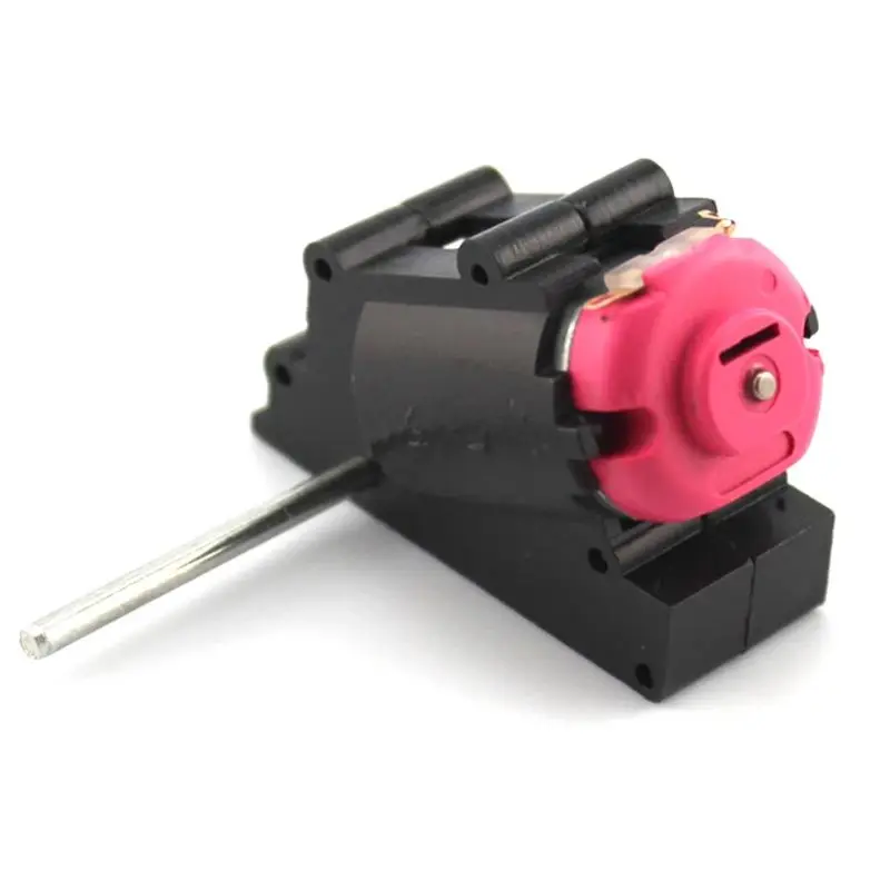 1pc Double Shaft Bevel Angle Gear Motor Suit Worm Reducer 3-6V DIY Parts High Quality On Sale 6V 1300 rpm/min