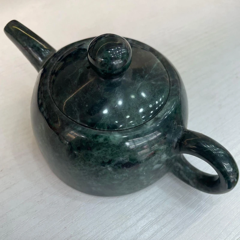 Taza de agua de Jade tibetano del Año del zodiaco, tetera magnética activa de ciclo de promoción, regalo de olla de vino, piedra de rey de medicina