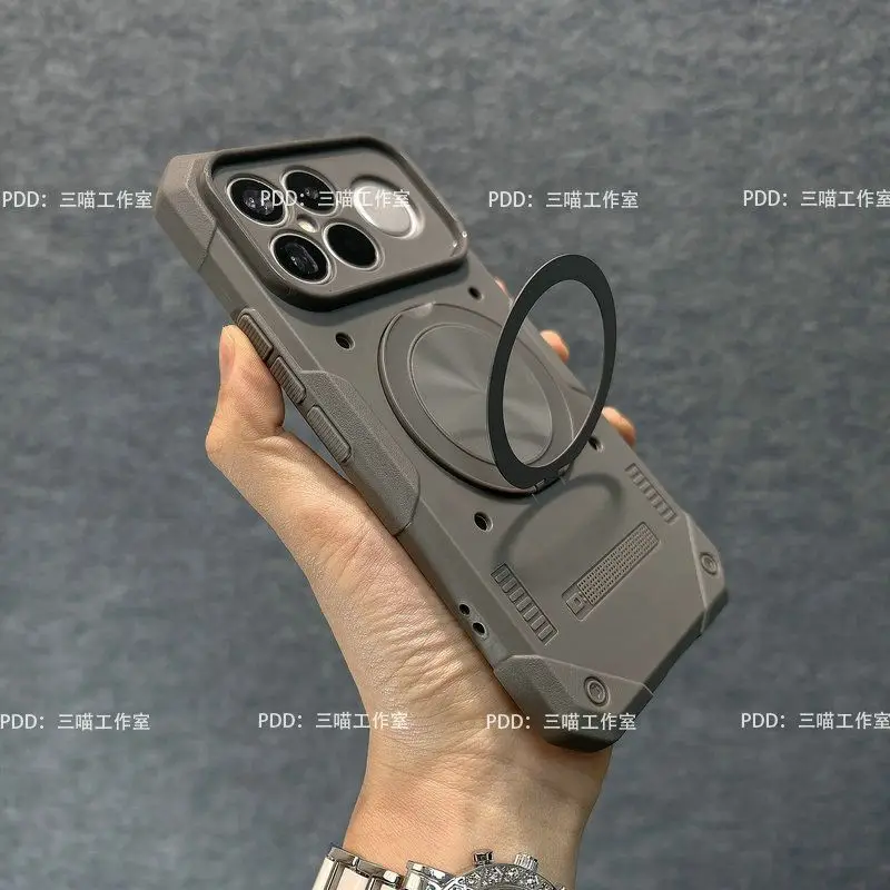 Etui na Poco F8 Ultra z obrotową podstawką 360 stopni, ochrona przed upadkiem, miękka tylna obudowa TPU, etui na Poco F8 Pro. — zdjęcie produktu 4