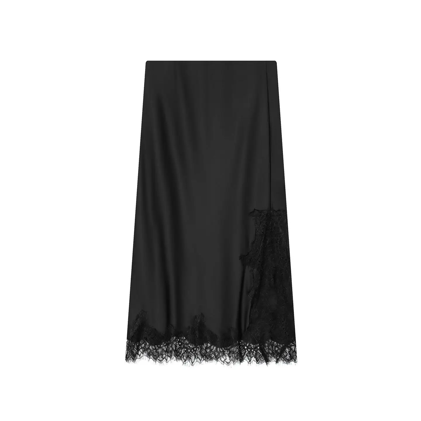 

Элегантная кружевная юбка Z для женщин, модная прямая юбка-карандаш, зима 2025