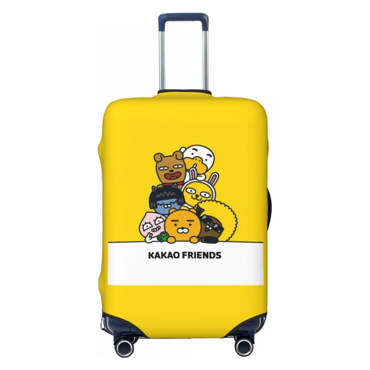 

Custom K-Kakaoed Ryan Apeach Suitcase Cover Elastic Travel Luggage Covers for 18-32 inch