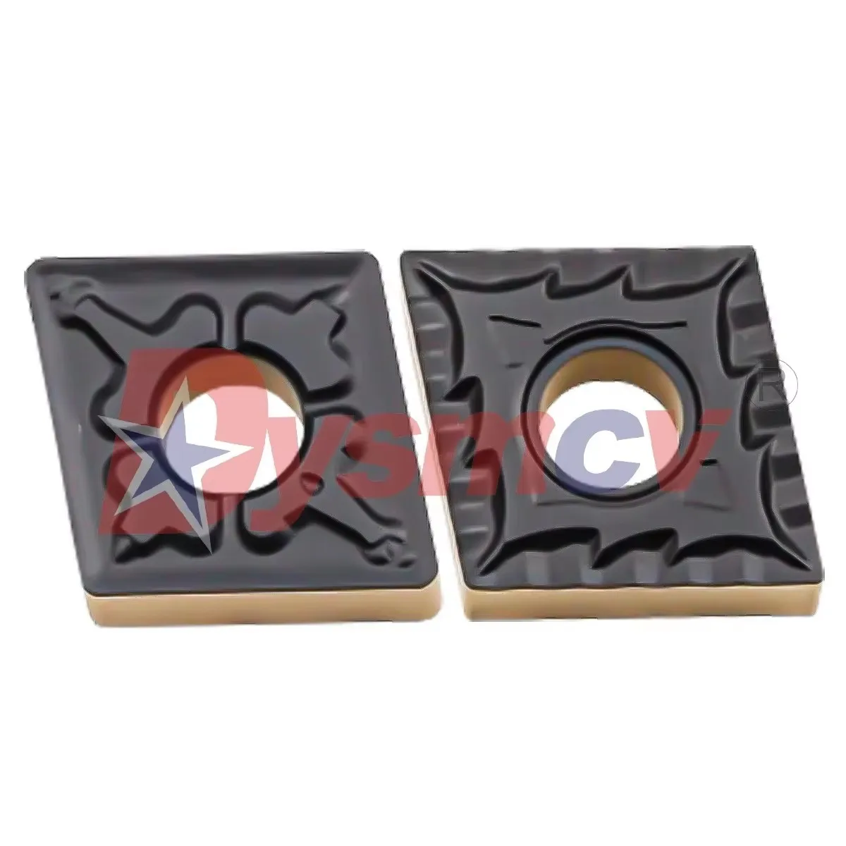 DESKAR 100% Original Lathe Dual Color Rhomb Shaped Slotted Inserts CNMG120404/08/12-TM/CQ LF9218 Turning Inserts Modulation Type