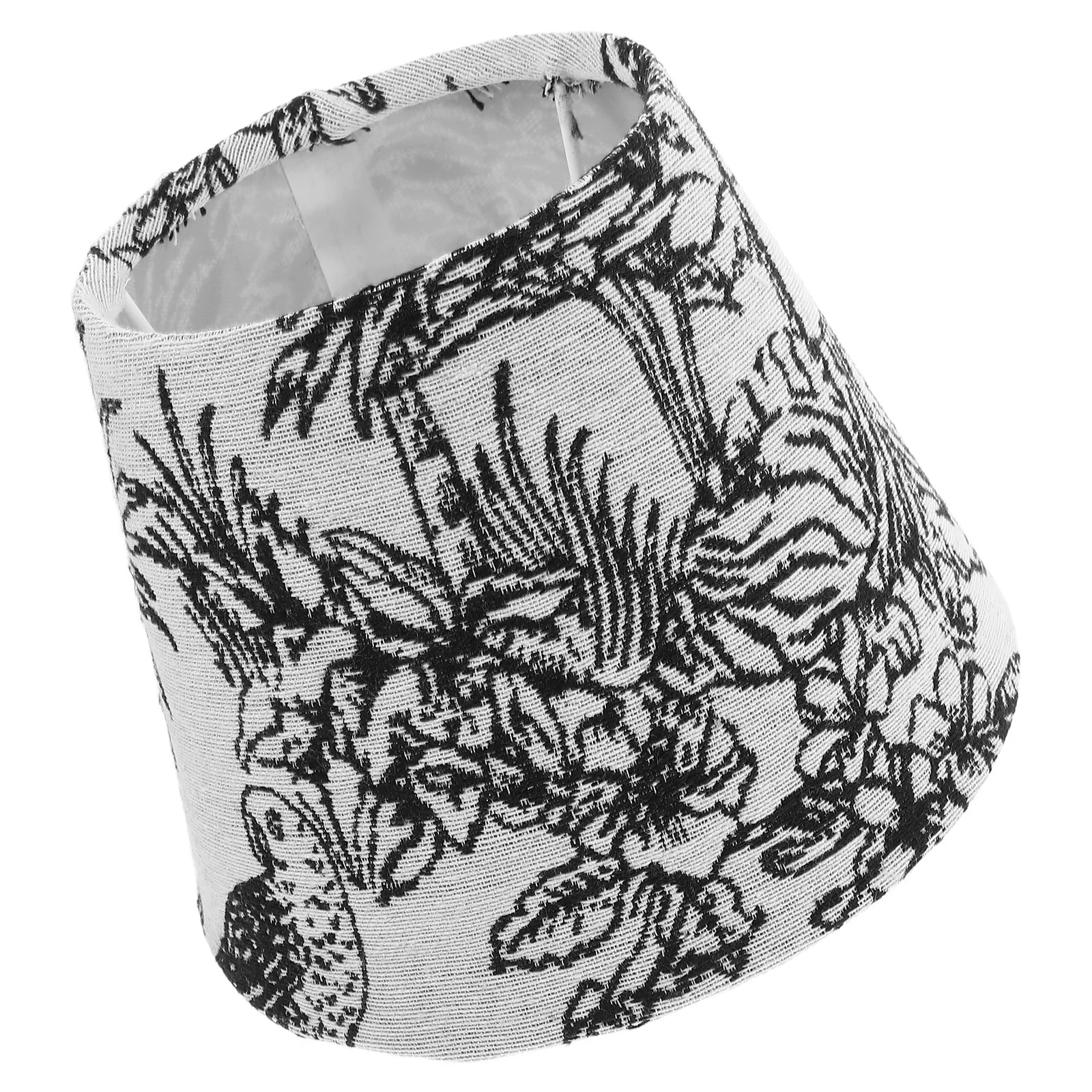 

Small Embroidered Barrel Lamp Shade 7inch Fabric Lampshade Replacement for E27 Table Floor Lamps Desk Lamp Lampshade