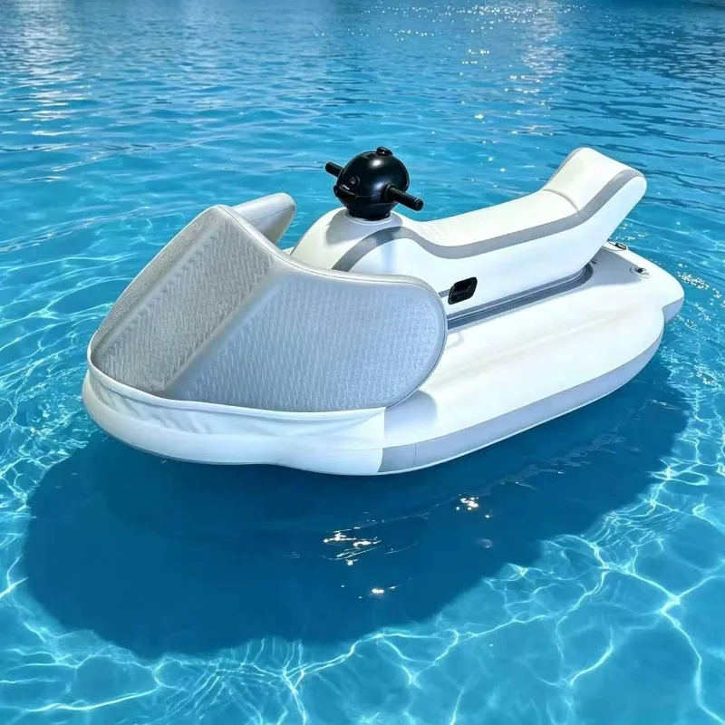 Water inflatable motorboat, electric wire drawing material thickened wear-resistant buoyancy underwater propulsion