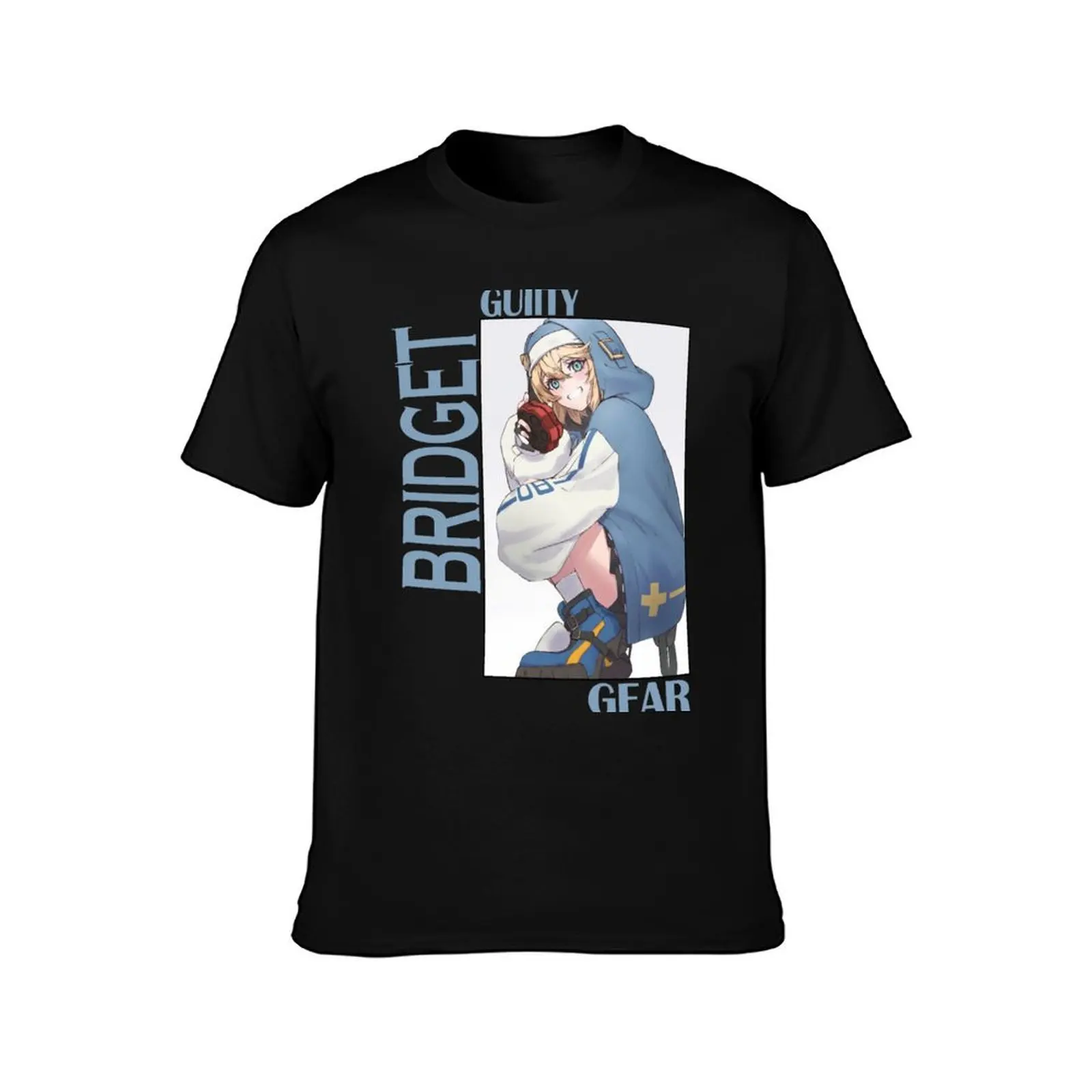 Guilty Gear Bridget T-Shirt cotton t-shirt plain for man package T-Shirt