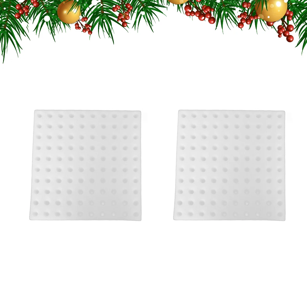 

2 Pcs Hydroponics Seedling Sponge Block Sponges Growing System Soilless Cultivation