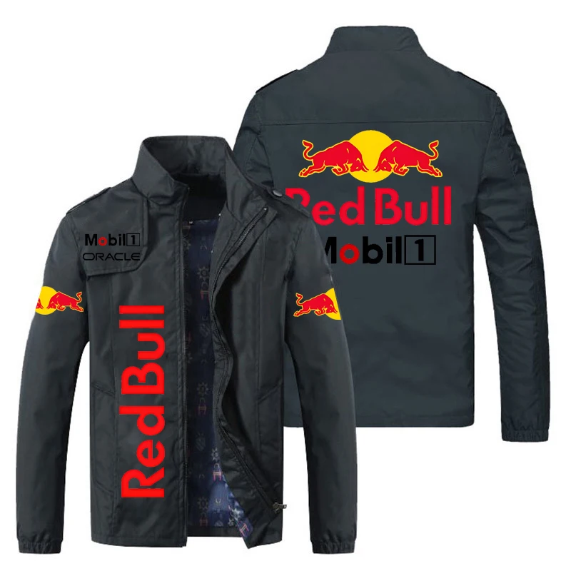 

Новинка 2025 года, мотоциклетная куртка Red Bull в стиле ретро, гоночный костюм, ветровка, спортивная велосипедная куртка на открытом воздухе, мужские тренировочные топы, пальто