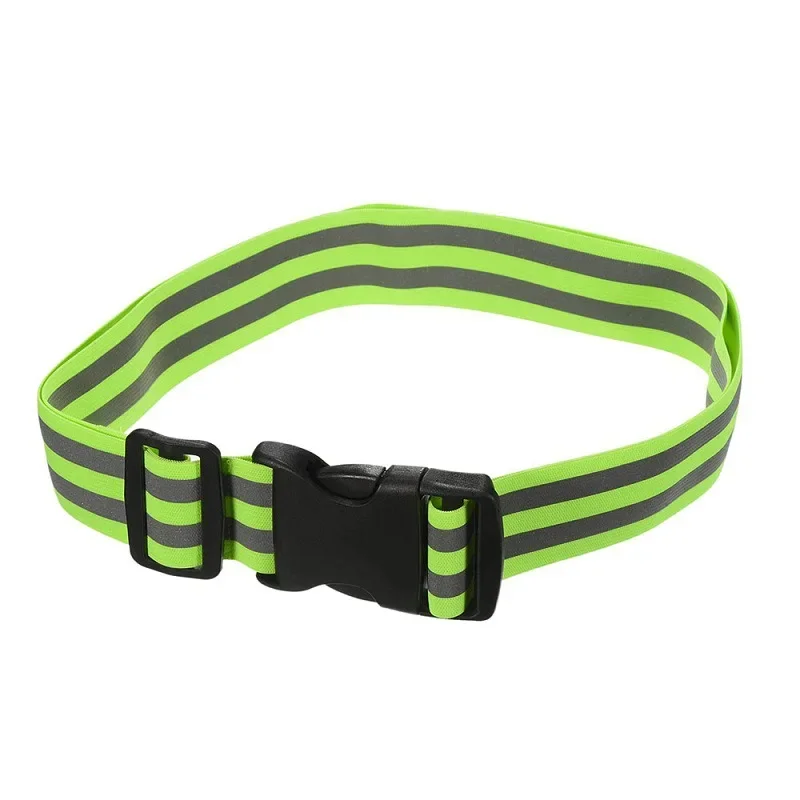 Ceinture de sécurité pour la course de nuit, soutien de la taille, coulée haute visibilité, accessoires de vélo de marche, 1PC