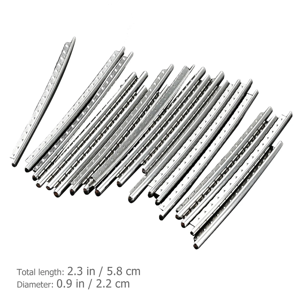 

20pcs Electric 2.2Mm Width Stainless Steel Fretboard Parts Replacement Accessories For Bass Classical Instruments Luthier