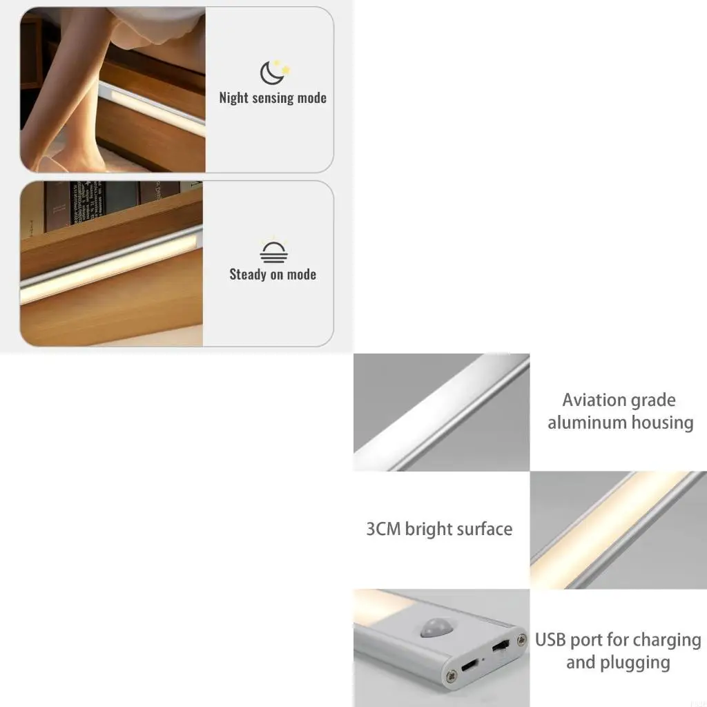 

Human Body Induction LED Lamp Strip Self-Adhesive Ultra-Thin Lamp