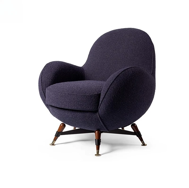 Poltrona per divano singolo nordica moderna e creativa