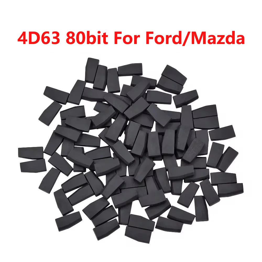 5pcs 10pcs Blank Ceramic Transponder Chip 4D63 40/80bit ID63 ID83 TP33 Car Key Chip for Ford Mazda Lincoln Car Remote Key Access