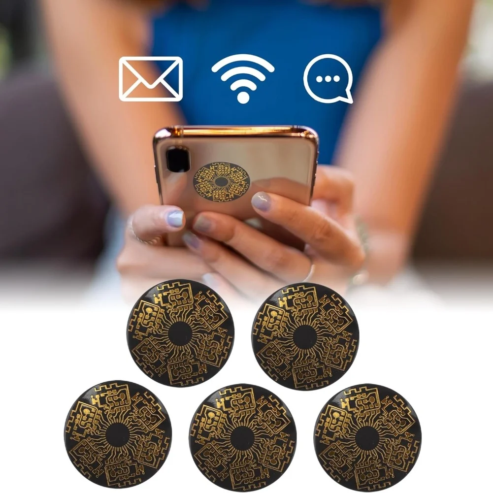 Mobile Signal Booster Sticker for Better Connectivity in For Elevators and Tunnels Compatible with Phones Radios and Buzzers