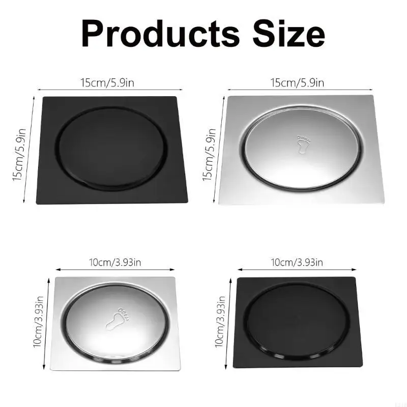 e21b ارتداد نوع القدم الطابق الصرف مربع دش دش دش حمام دش المرحاض مصفاة دش الغرفة دش إلى أسفل قابس الصرف #6