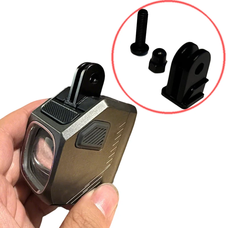 For Magicshine CBL1700/1600 Upgraded Buckle Replacement Quick-Detach Aluminum Alloy Mount Adapter Bicycle Headlight Accessory