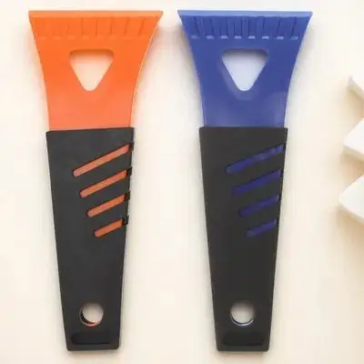 

2Pcs Plastic Snow Shovel Chemical Resistant Frost Removal Tool for Car Ice Scraper Snow Cleaning Ice Scraper Car Cleaning Tool