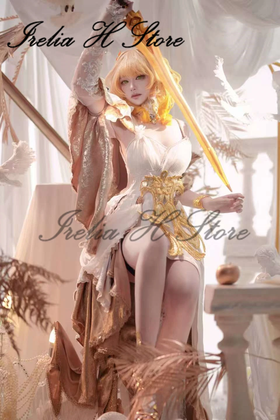 

Irelia H Store Custom size made Aglaea from Honkai: Star Rail Aglaea cosplay costume for women Game evening party dress